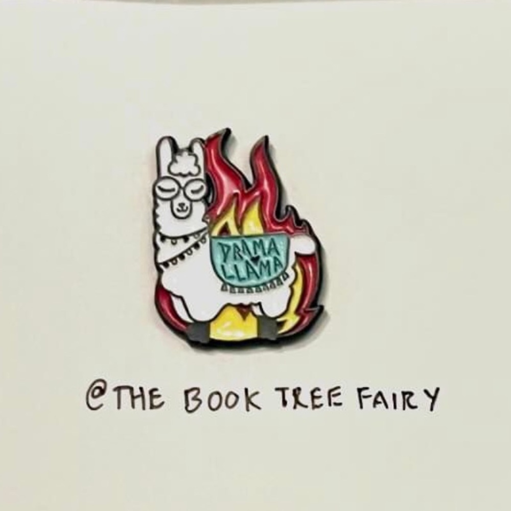 Drama Llama Soft Enamel Pin
